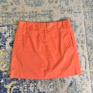 J. Crew Coral Skirt • Size 0